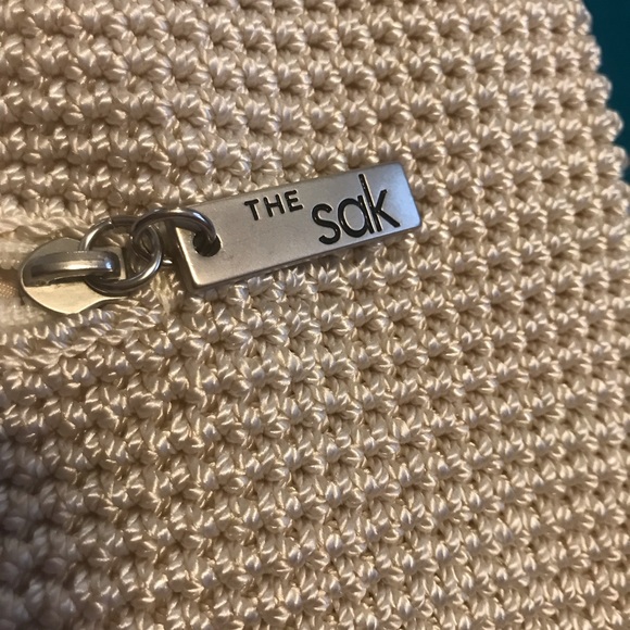 The SAK Original Crochet Hobo Bag Cream colored - Picture 8 of 14